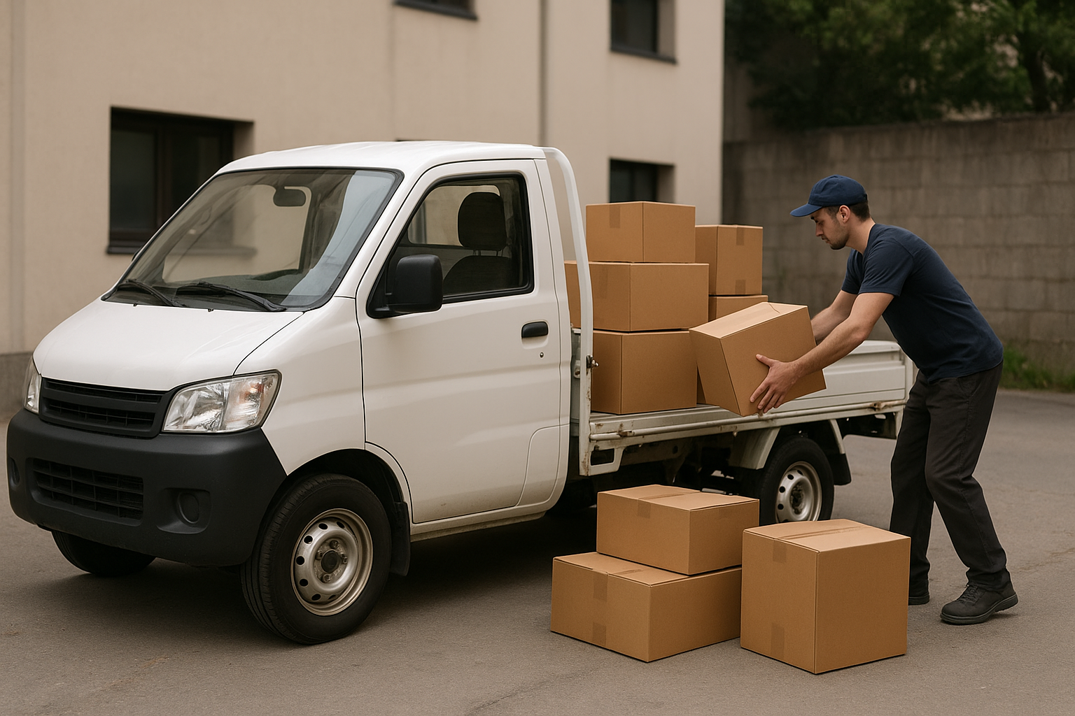 Professional interior wall painting in modern living room